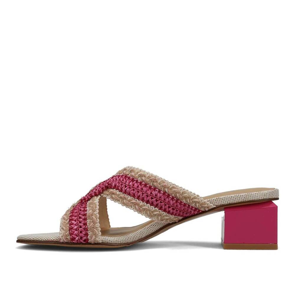 NEW VANELI women's cyndia sandals in pink/beige